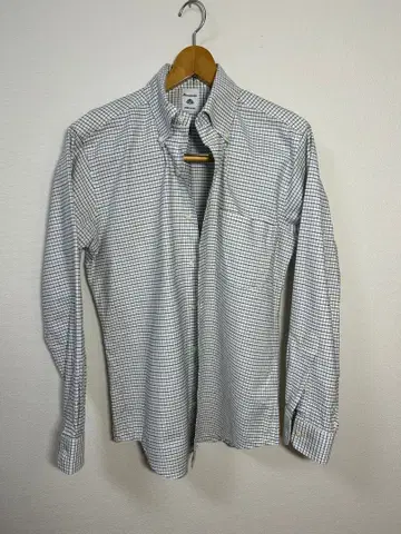 Southwick 체크 무늬 긴팔 셔츠 15 1/2