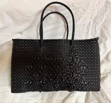 디미누티보 메르카도백 바스켓백 블랙