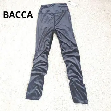 BACCA 바카 벨로아 다크 그레이 하이웨스트 레깅스 스패츠 36