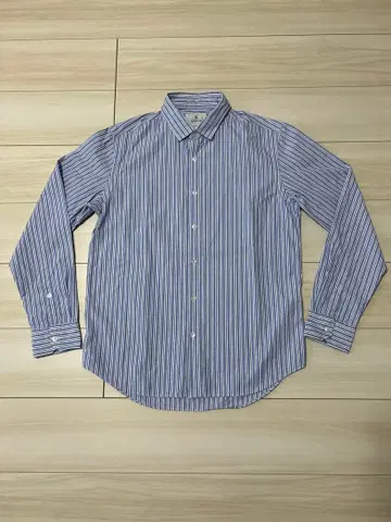 EDIFICE 에디피스 토마스 메이슨 긴팔 스트라이프 셔츠 48 파랑