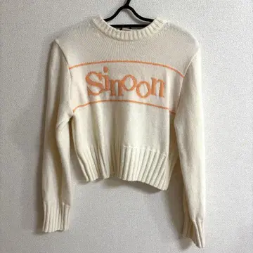 새상품급 sinoon 풀오버 니트 크림