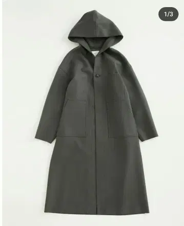 HYKE UNITED ARROWS 별주 후디드 워크 코트