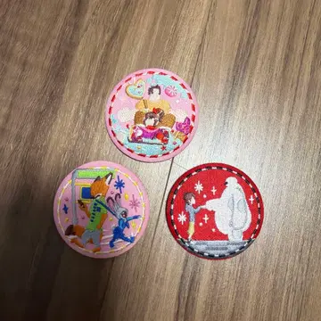 디즈니 자수 캔뱃지