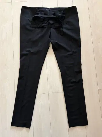 KRIS VAN ASSCHE 블랙 슬랙스 36