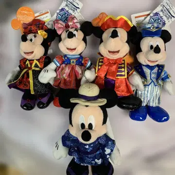 미키 미니 봉제 인형 세트