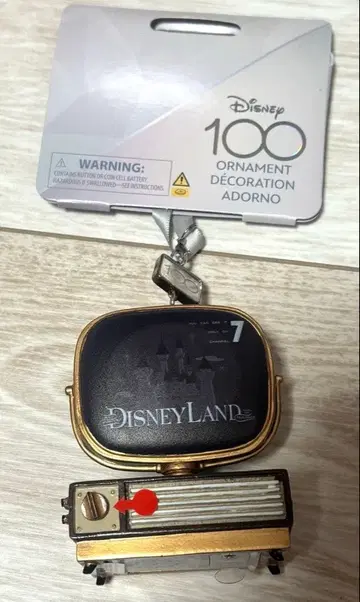 디즈니 스토어 오너먼트 TV 100주년 TV형