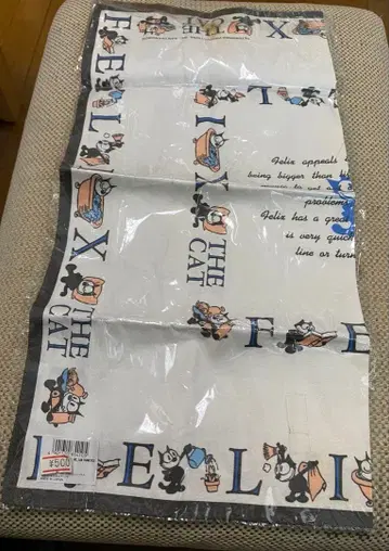 레어! 펠릭스 더 캣 런치 매트 손수건 반다나 1992년