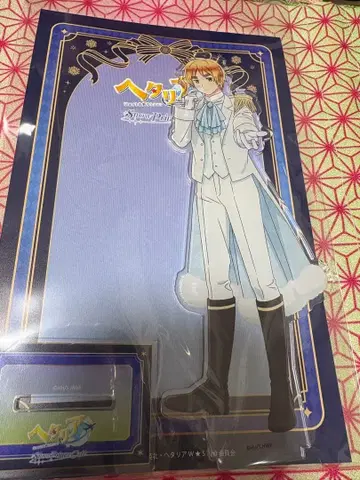 미사용 미개봉 헤타리아 아크릴 스탠드 영국 아모카페 Snow Prince