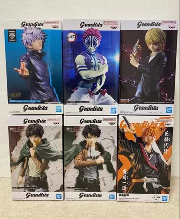 인기 작품 Grandista 피규어 묶음 판매 6개 세트