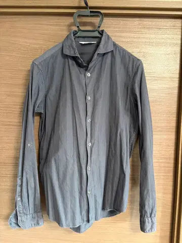 EDIFICE 에디피스 셔츠 40 호리존탈 칼라 차콜