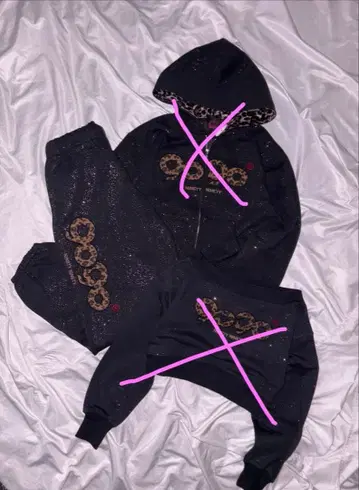 9090girl 스웨트 팬츠 Glitter