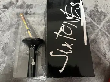 SixTONES 응원봉 은색 테이프