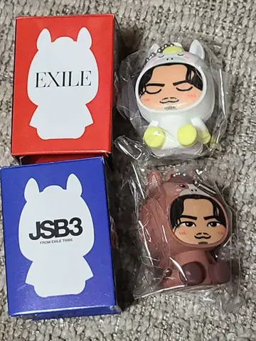 EXILE 고바야시 나오키 인형옷 키링 2종 세트