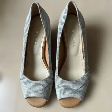 REGAL 그레이 펌프스 22