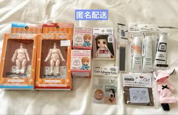 넨도로이드돌 바디 페이스 부품 의류 메이크업 도구 세트