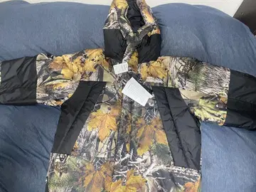 [ 새상품급 ] FIRST DOWN XL 카모플라쥬 다운 자켓