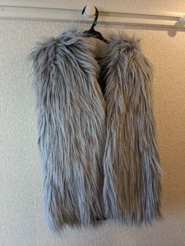 TOMMY 그레이 퍼 베스트 S