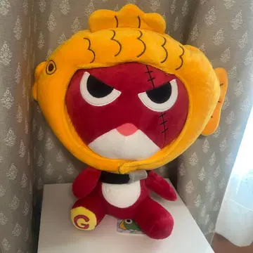 개구리 중사 케로로 기로로 한국 한정판 봉제 인형 타이야키