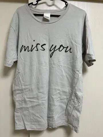 Mr.Children miss you 티셔츠 L 사이즈