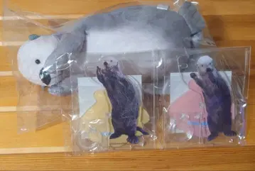 카푸쿠지 x 토바 수족관 파우치 아크릴 스탠드 세트