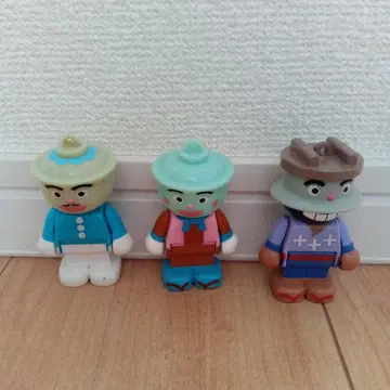 호빵맨 피규어 3체 세트