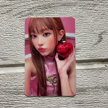 NJZ newjeans Ditto 공개방송 사전투표 트레이딩 카드 해린