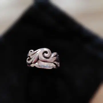 물결무늬 실버 925 반지