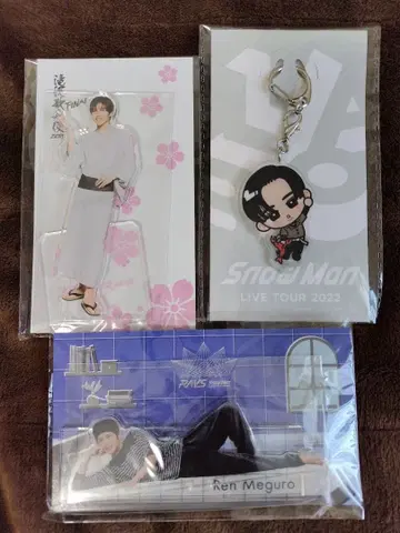 SnowMan 메구로 렌 아크릴 스탠드 스노치루