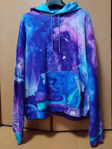 MAGIC STICK GALAXY MARBLE HOODIE M 사이즈