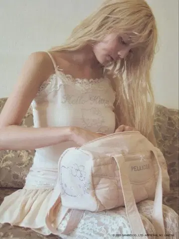 PELLICULE 핑크 헬로키티 토트백