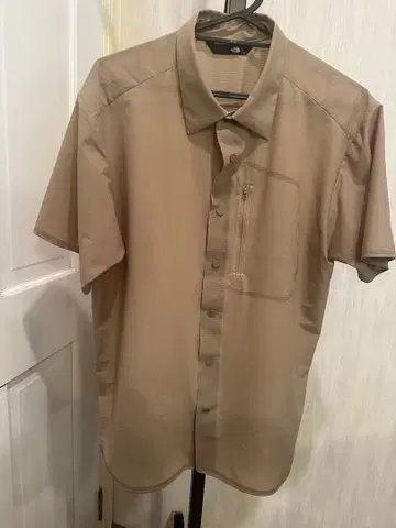 THE NORTH FACE 반팔 셔츠 S 베이지