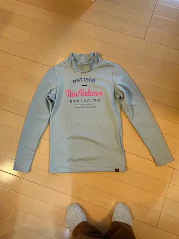 뉴발란스 긴팔 상의 사이즈 0 그레이