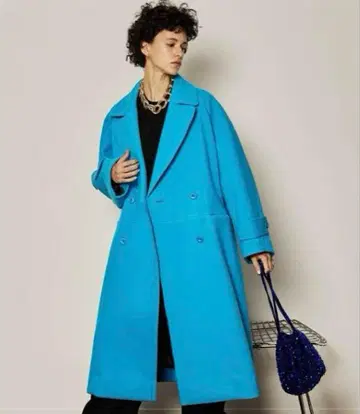 MAISON SPECIAL 슈퍼 140 멜톤 오버코트