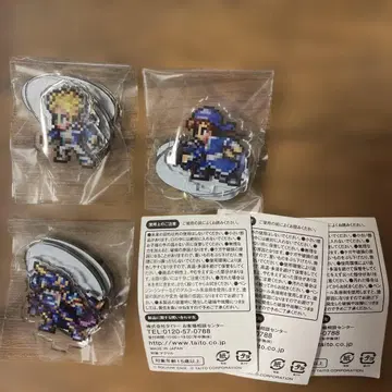 사가 타이토 콜라보 가챠 아크릴 스탠드 3종