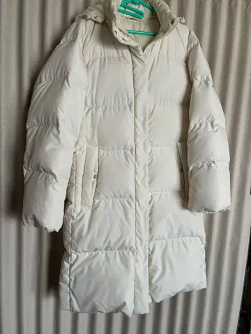 유니클로 롱 다운 코트