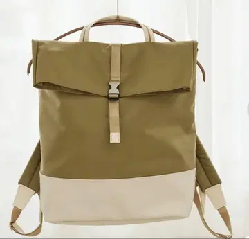 새상품 Breath TOPKAPI 리플 에코 나일론 콤비 백팩