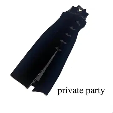 프라이빗 파티 차이나 드레스 롱 드레스 슬리브리스 원피스