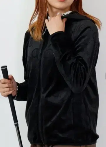 CECIL McBEE 세실 맥비 후드티 블랙 S 사이즈