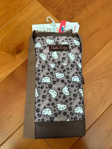 헬로키티 쇼핑백 레오파드 무늬 시마무라 아베일 산리오