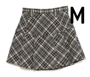 andmary Coco 체크 미니 플리츠 스커트 M