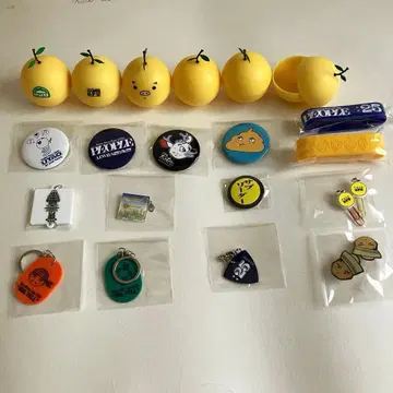 유즈 유즈 가챠 묶음 판매 참 고무 밴드 캔 배지 가챠 캡슐