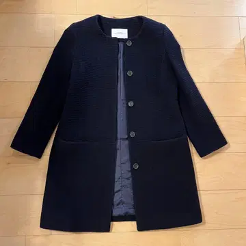 유나이티드 애로우즈 GREEN LABEL RELAXING 네이비 코트