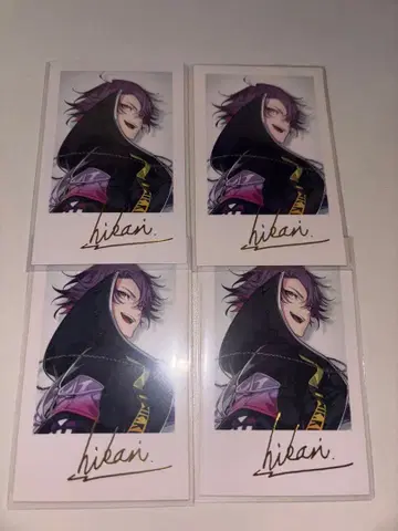 와타라이 히바리 데뷔 폴라로이드 금박