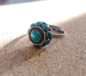 터콰이즈 실버 반지