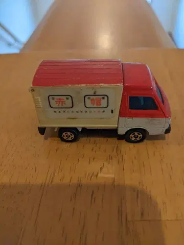 토미카 미니카 빨흰 운송차 스바루 삼바