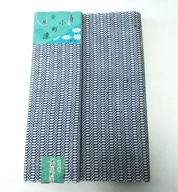 고급 국화 오마치 염색 유카타 옷감