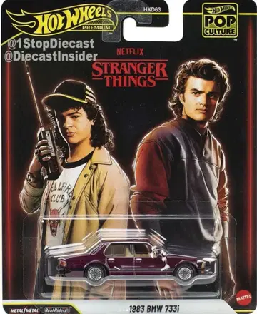 Hot Wheels 1983 BMW 733i Stranger Things