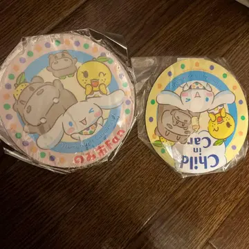 노미시 마그넷 스티커 2장 세트 시나모롤 시나몬 롤