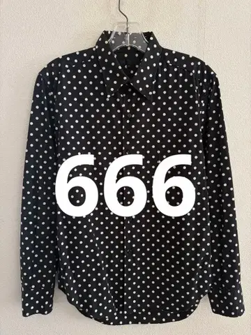 666 도트 셔츠