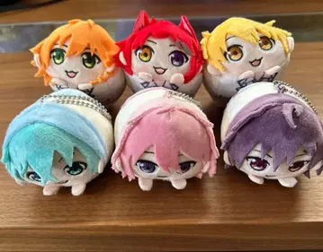 스토푸리 봉제 인형 스트랩 6종 세트